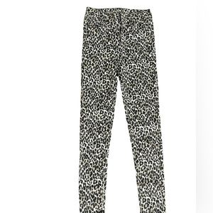 Size 0 Regular American Eagle Outfitters Leopard Print High-Rise Jeggings